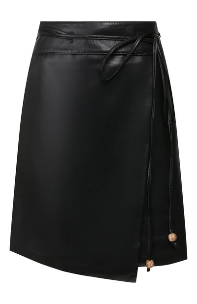 Женская юбка NANUSHKA, арт. SEK0YA_BLACK_VEGAN LEATHER