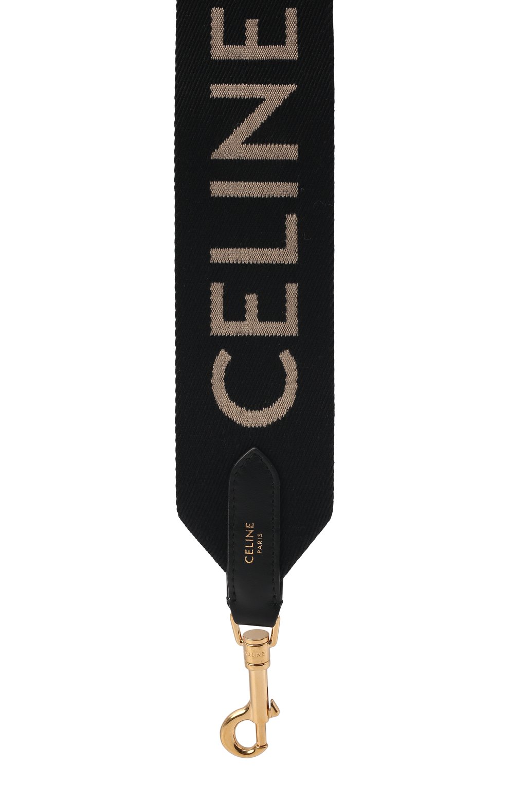 Текстильный ремень для сумки CELINE черного цвета по цене 54800 руб., арт. 49S012AEP, фото 2 Текстильный ремень для сумки CELINE, арт. 49S012AEP, фото 2