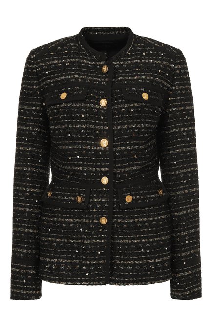 Женский твидовый жакет GIAMBATTISTA VALLI, арт. 25FWPVCA6034/03LIN