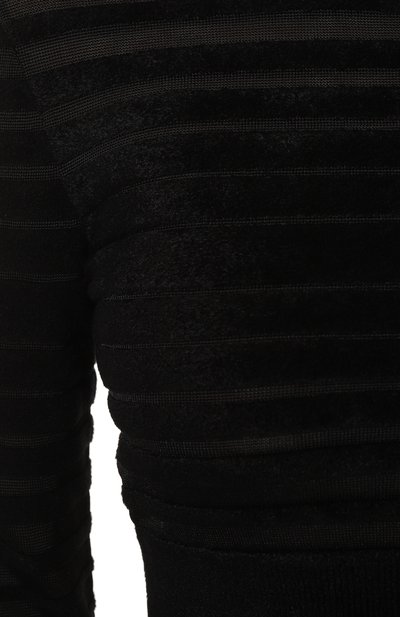 Пуловер из вискозы NINA RICCI черного цвета по цене 69200 руб., арт. 24AMPU016/ML0554, фото 5 Пуловер из вискозы NINA RICCI, арт. 24AMPU016/ML0554, фото 5