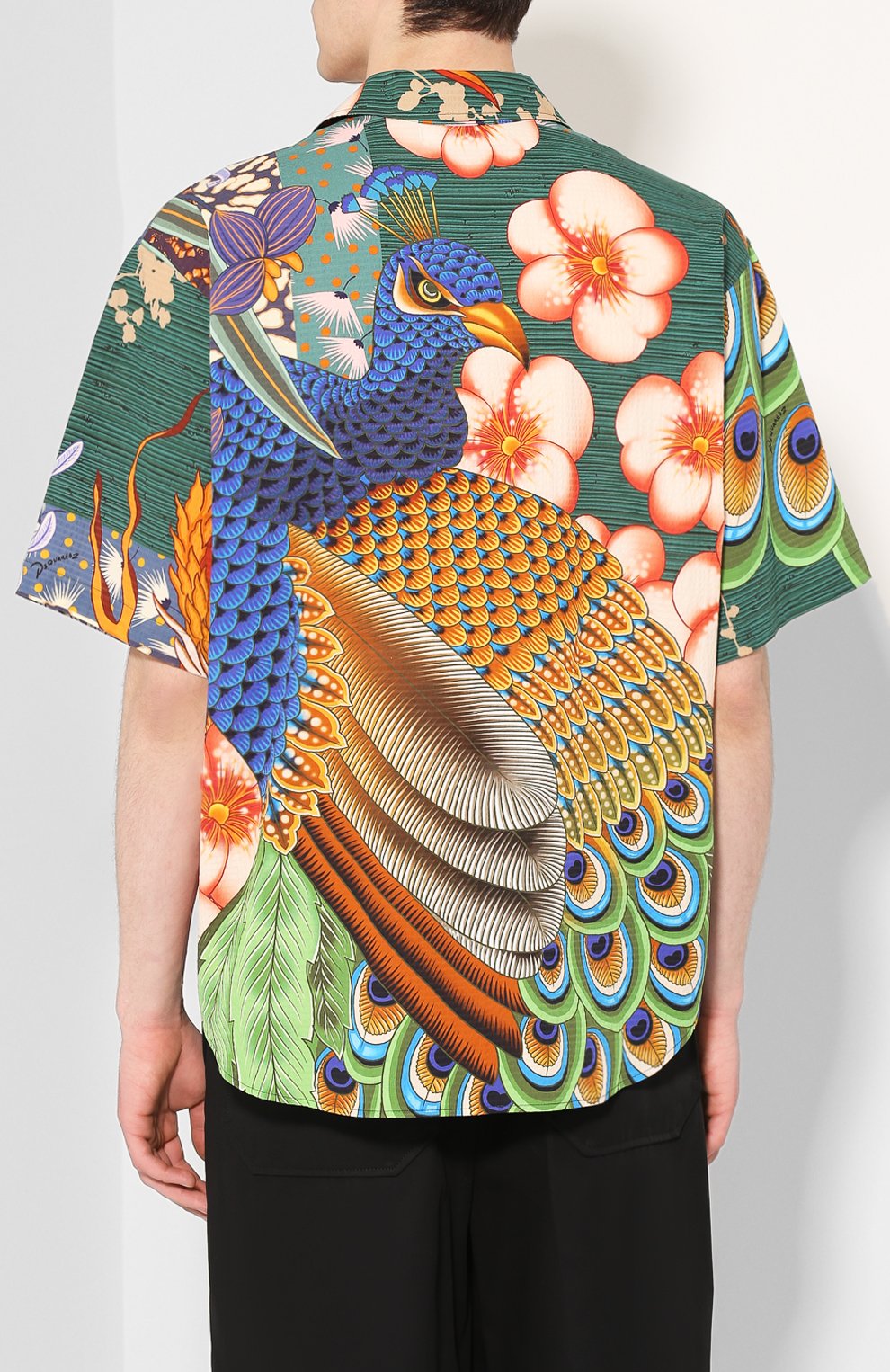 Хлопковая рубашка DSQUARED2, арт. S71DM0405/S52839, фото 4