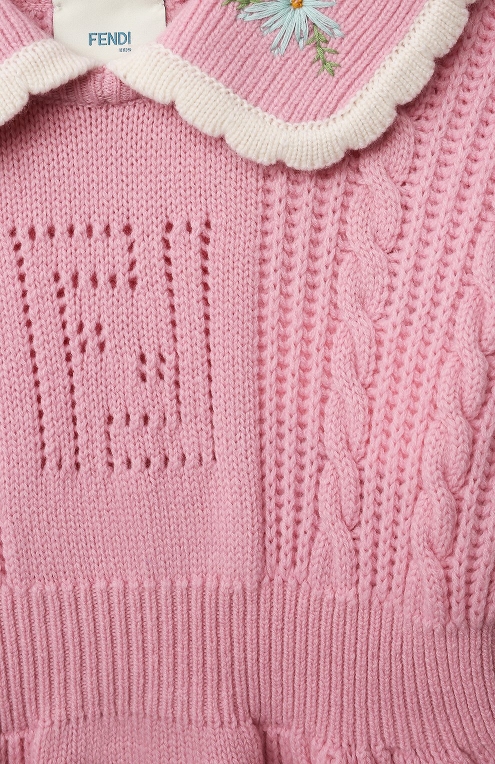 Шерстяное платье FENDI, арт. JFG077/AG3S/8A-12+, фото 3