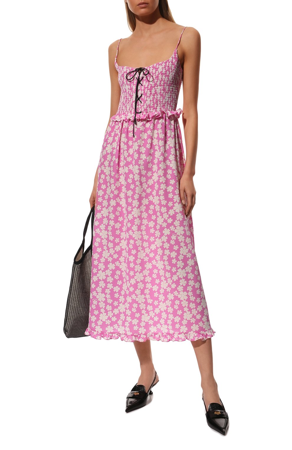 Шелковое платье MIU MIU, арт. MF4523-10MA-F0ODQ, фото 2