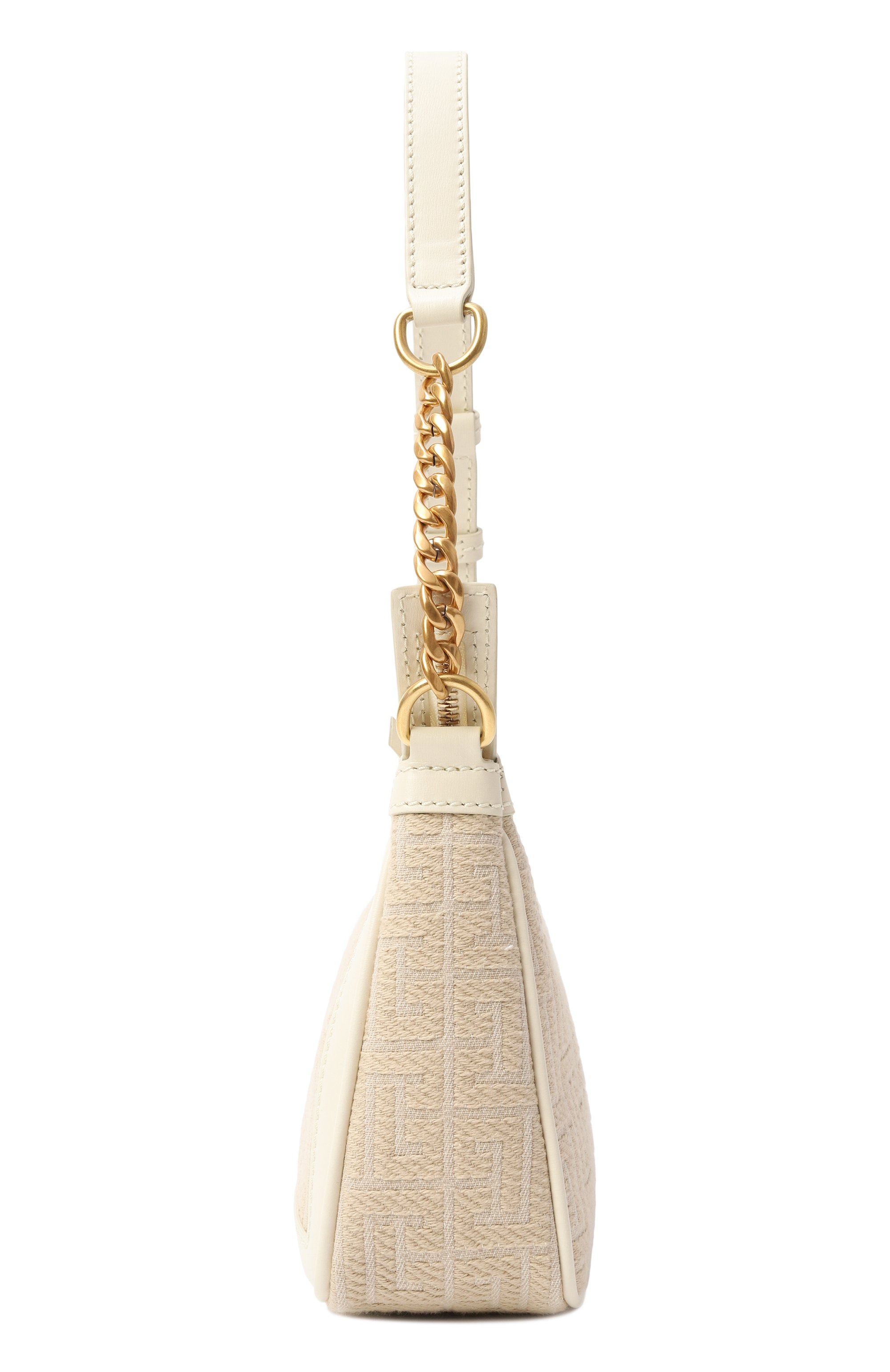 Сумка b-army BALMAIN светло-бежевого цвета по цене 109000 руб., арт. FN1BT999/TJQJ, фото 4 Сумка b-army BALMAIN, арт. FN1BT999/TJQJ, фото 4