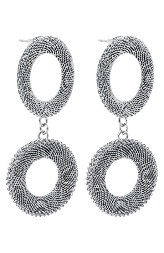 Серьги Crystalline Jewellery 371WS Серебряный  371WS Фото 3