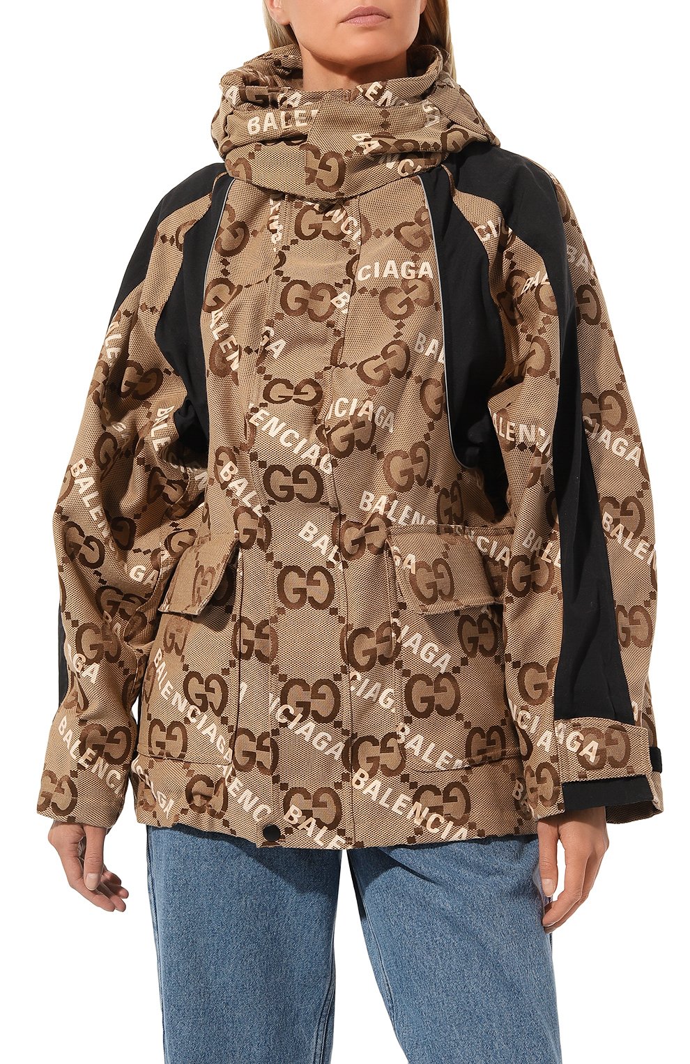 Куртка GUCCI разноцветного цвета по цене 429120 руб., арт. 676426 ZAH7K, фото 3 Куртка GUCCI, арт. 676426 ZAH7K, фото 3