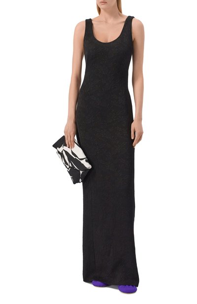 Платье из вискозы и хлопка DRIES VAN NOTEN, арт. 261-011066/3265, фото 2