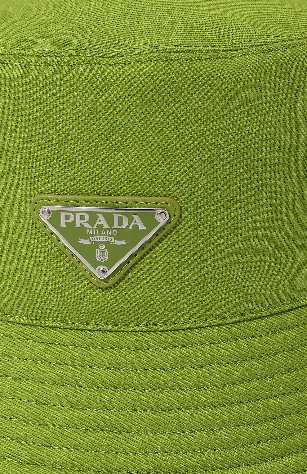 Хлопковая панама PRADA, арт. 2HC137-2DXI-F0613, фото 4