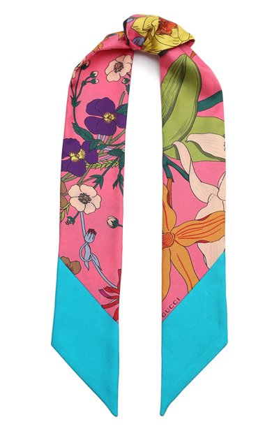 Шелковый шарф-твилли GUCCI, арт. 558009 3G001, фото 1