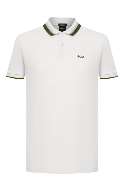 Мужское хлопковое поло BOSS GREEN, арт. 50538101