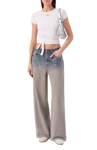 Хлопковая футболка DIESEL, арт. A21197/0EJAI, фото 2