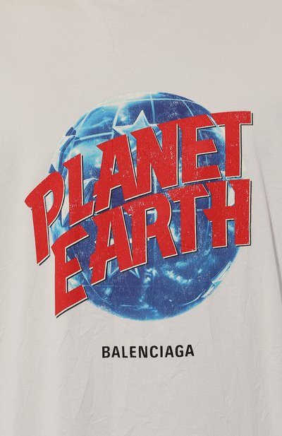 Хлопковая футболка BALENCIAGA, арт. 787349/TRVC9, фото 5