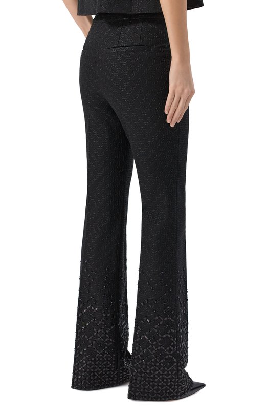Брюки из вискозы Dorothee Schumacher 348043 Чёрный  348043 Фото 4