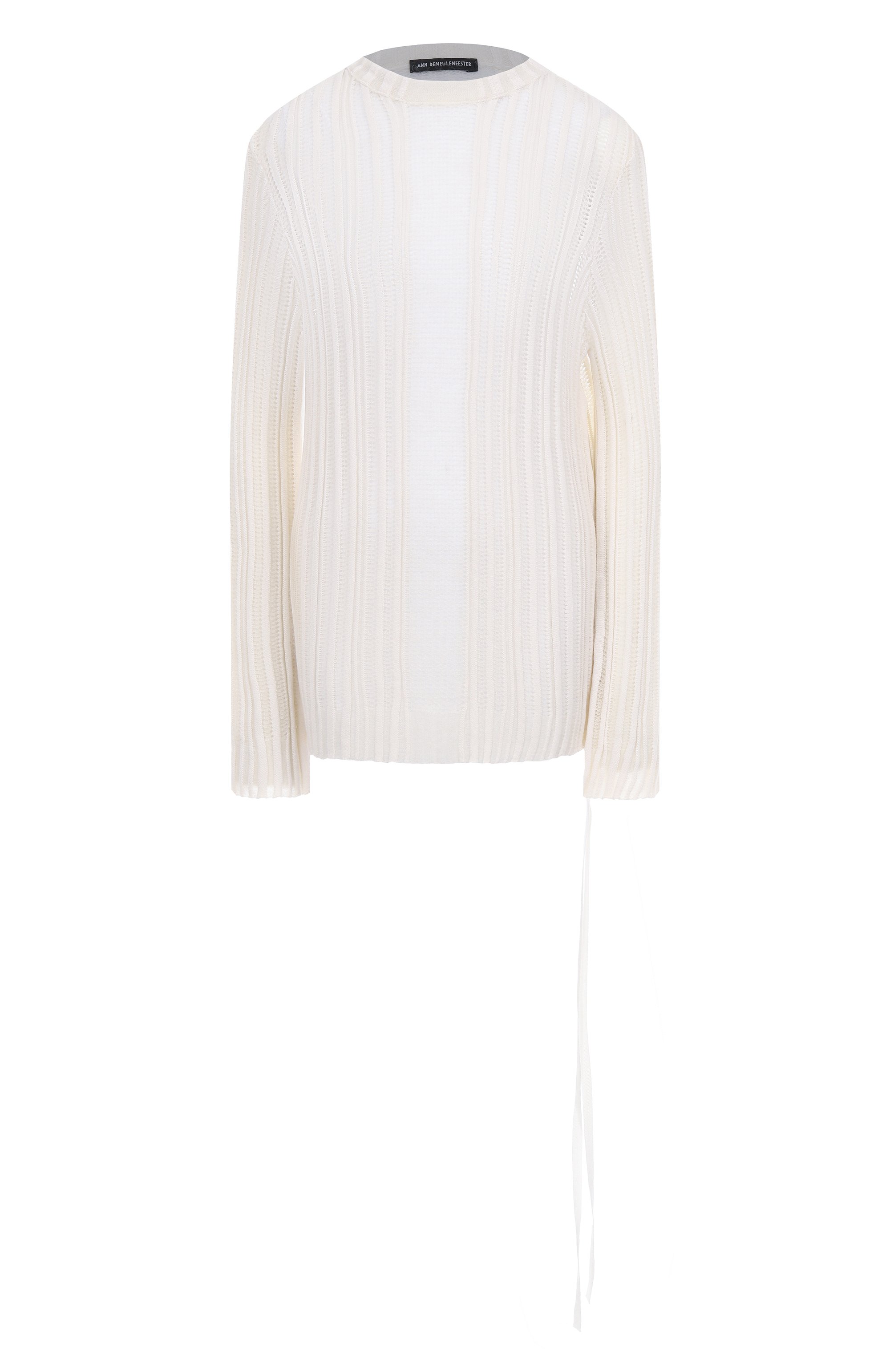 Пуловер из хлопка и кашемира ANN DEMEULEMEESTER, арт. B0013192/KN068, фото 1