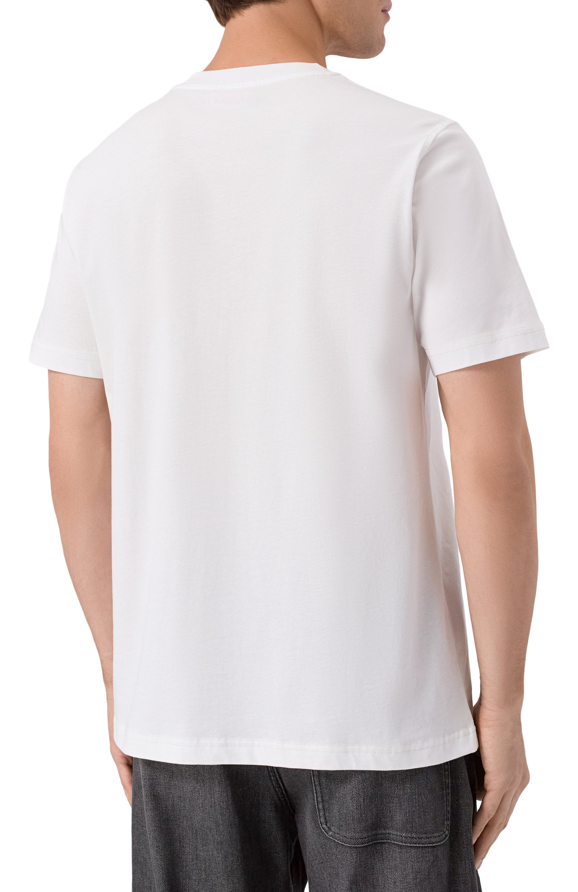 Хлопковая футболка DIESEL, арт. A18668/0QIAM, фото 4