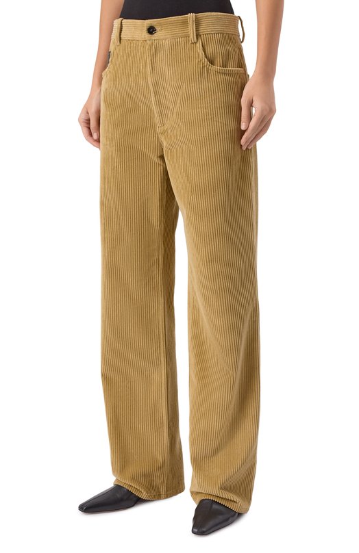 Вельветовые брюки Bottega Veneta 845554/V4CY0 Бежевый  845554/V4CY0 Фото 3