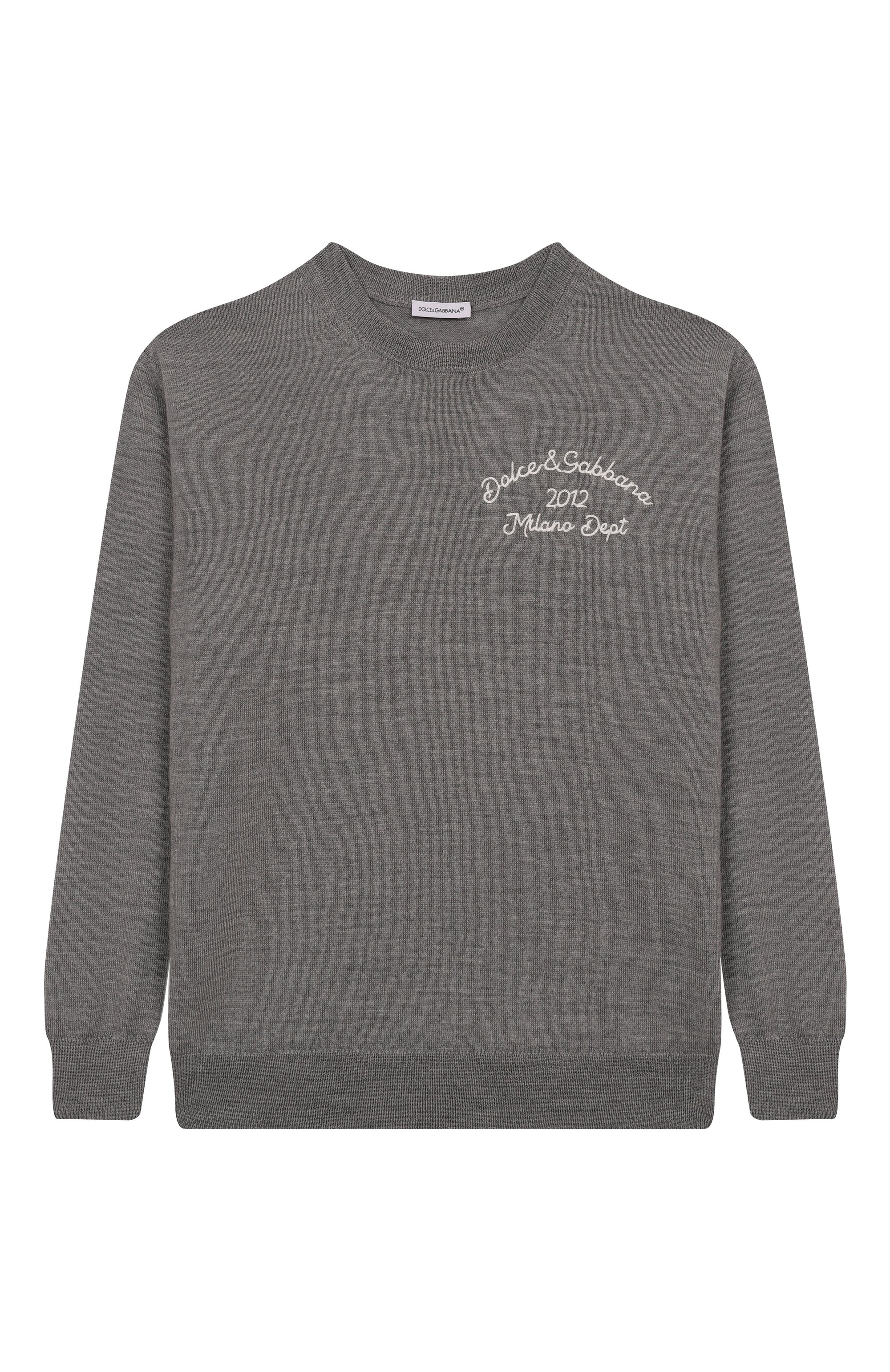 Шерстяной пуловер DOLCE & GABBANA, арт. L4KWE2/JDVCA/8-12+, фото 1