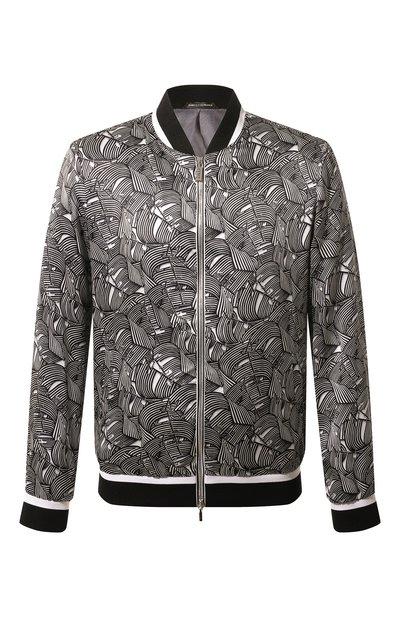 Мужской шелковый бомбер ZILLI, арт. 0B0M00M0600VZCB00