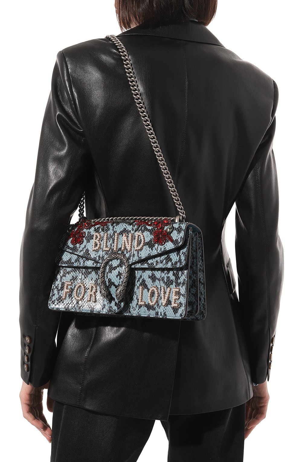 Сумка dionysus small из кожи питона GUCCI, арт. 481606 L2TDR, фото 2