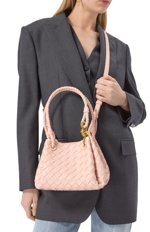 Сумка Parachute small Bottega Veneta 796569/VCPPT Розовый  796569/VCPPT Фото 2