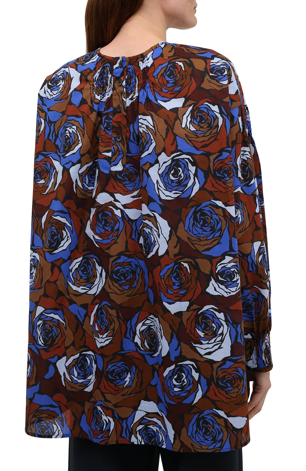 Хлопковая блузка DRIES VAN NOTEN, арт. 212-030764-3076, фото 4