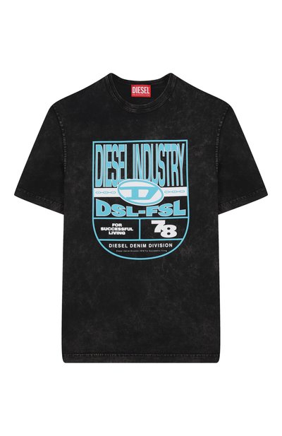 Хлопковая футболка DIESEL, арт. J02253/0THAH