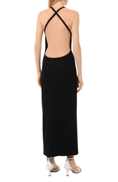 Хлопковое платье SASHAVERSE черного цвета по цене 36450 руб., арт. D166/CNC.CSN/3302.900/SS24, фото 4 Хлопковое платье SASHAVERSE, арт. D166/CNC.CSN/3302.900/SS24, фото 4