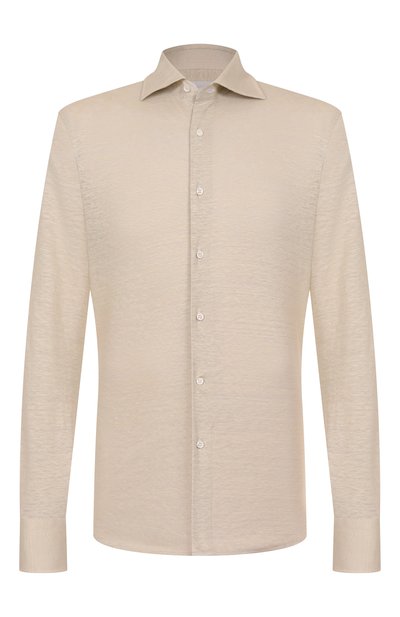 Мужская льняная рубашка MVST, арт. SLIM/GABRIELLE/R0UND/800-JERSEY