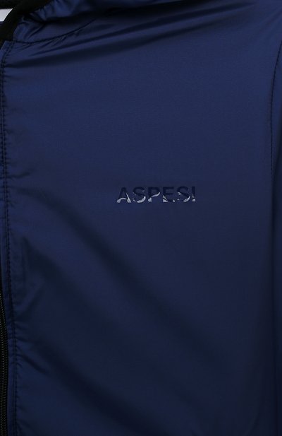 Ветровка ASPESI синего цвета по цене 29850 руб., арт. S23004GRN0078/10A-12A, фото 3 Ветровка ASPESI, арт. S23004GRN0078/10A-12A, фото 3