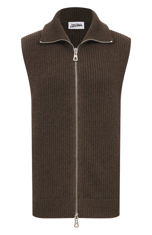 Шерстяной жилет Jean Paul Gaultier 25/04-W-P0028/K014 Хаки 25/04-W-P0028/K014