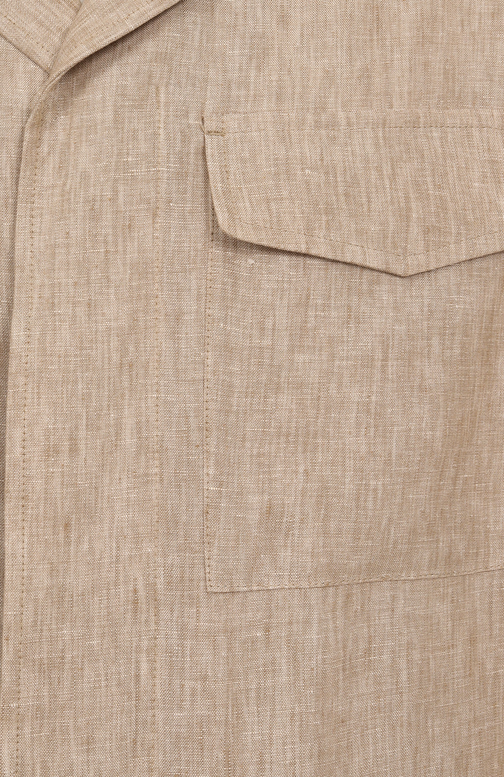 Льняная куртка-рубашка PAUL&SHARK, арт. 25412712, фото 6