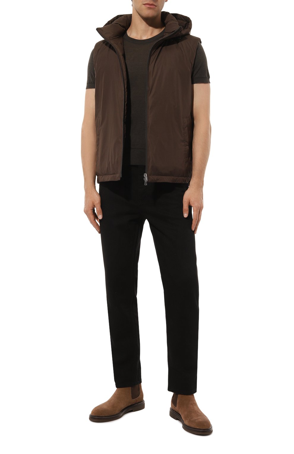 Джемпер из шелка и хлопка TOM FORD, арт. YMS002/KCS001, фото 2