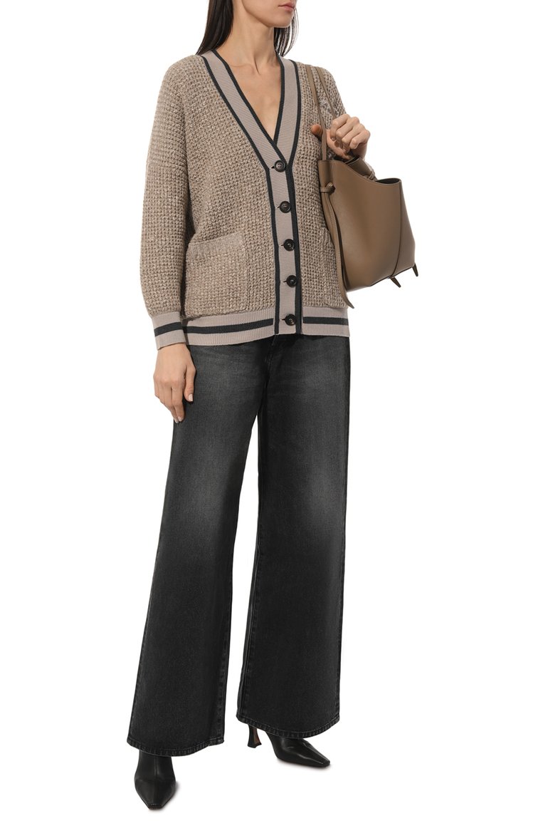 Кардиган из шерсти и кашемира BRUNELLO CUCINELLI, арт. MGY518606, фото 2