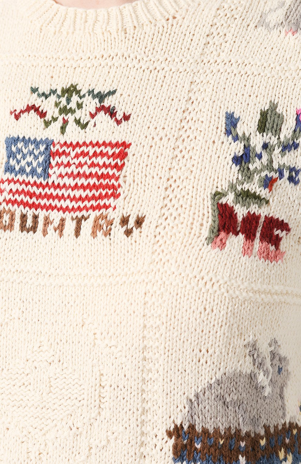 Хлопковый свитер POLO RALPH LAUREN, арт. 211752628, фото 5