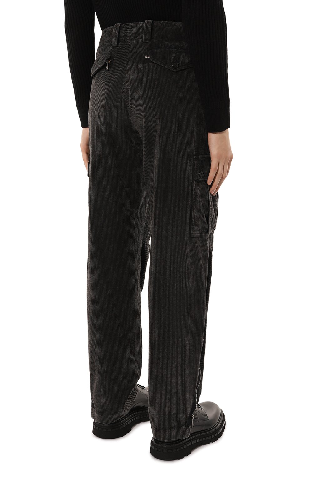 Вельветовые брюки-карго DOLCE & GABBANA, арт. GP0B9T/G8LI1, фото 4