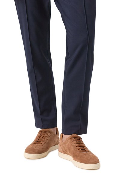 Замшевые кеды BRUNELLO CUCINELLI, арт. MZUSILN311, фото 3