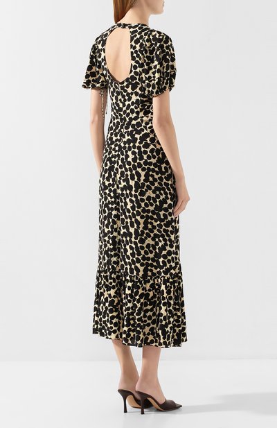 Платье с принтом PROENZA SCHOULER желтого цвета по цене 69750 руб., арт. R1933000-BYP137, фото 4 Платье с принтом PROENZA SCHOULER, арт. R1933000-BYP137, фото 4