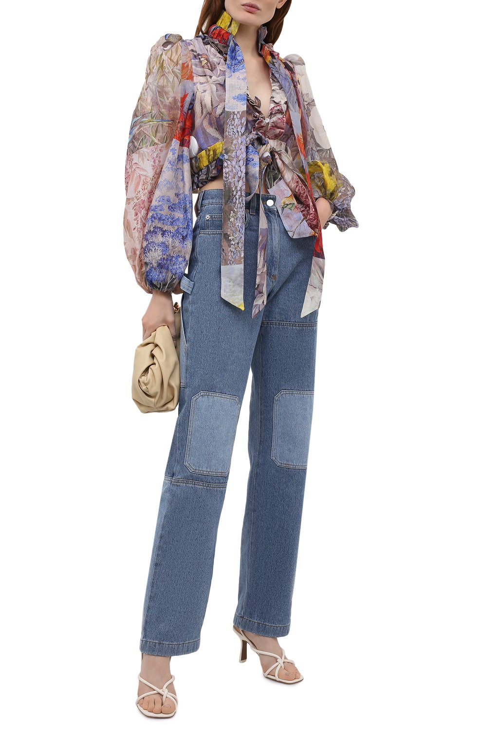 Льняная блузка ZIMMERMANN, арт. 1363TB0T, фото 2