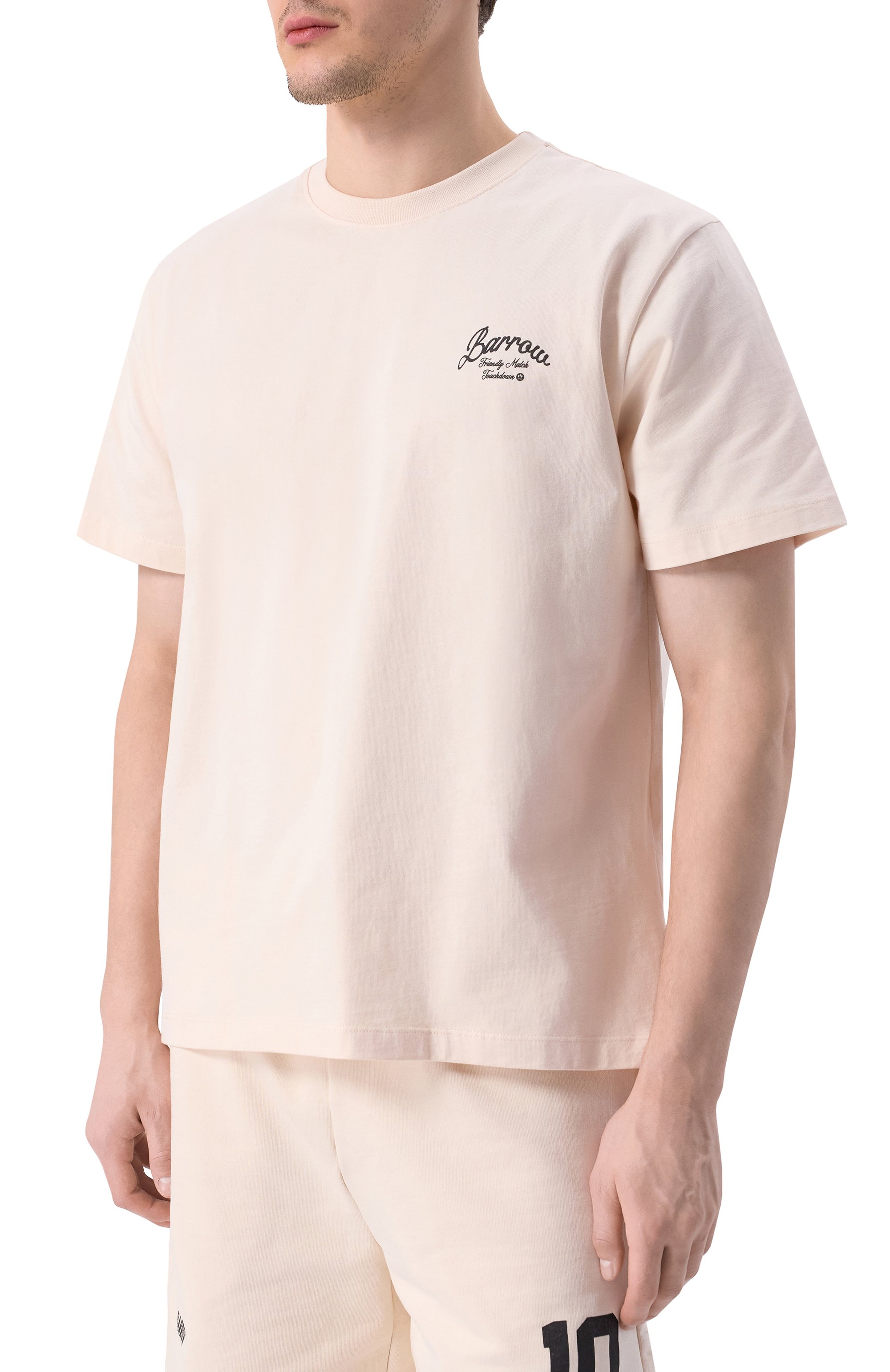 Хлопковая футболка BARROW, арт. S5BWMATH145, фото 3