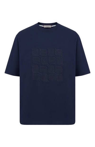 Мужская хлопковая футболка CANALI, арт. T0943/MJ02436