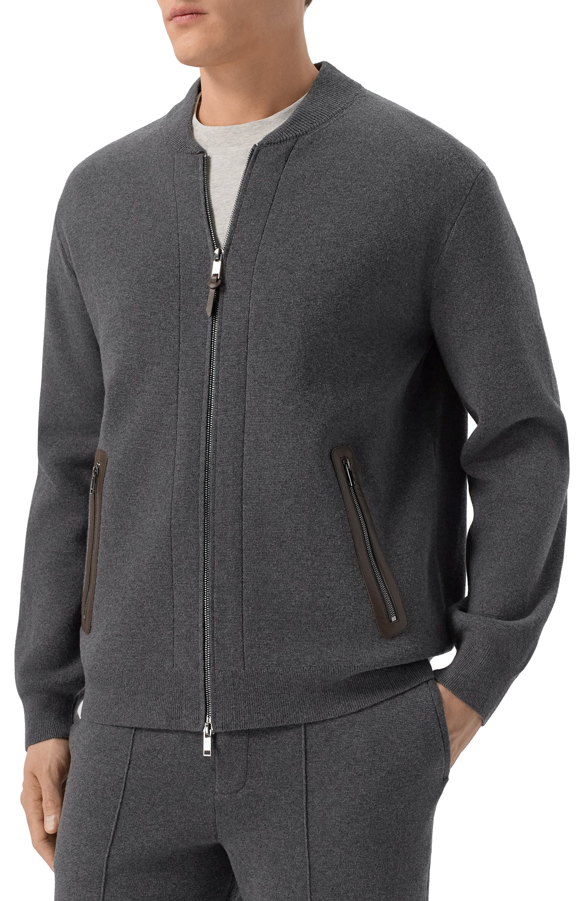 Кардиган из шерсти и хлопка 12 STOREEZ, арт. 136610, фото 3