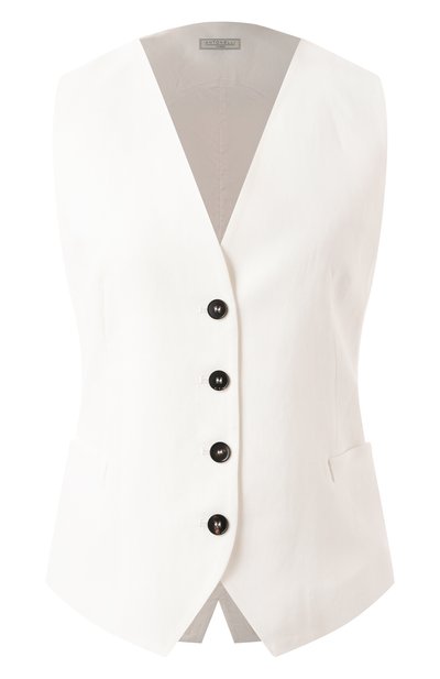 Женский жилет из вискозы и льна ANTONELLI FIRENZE, арт. M3036N/935