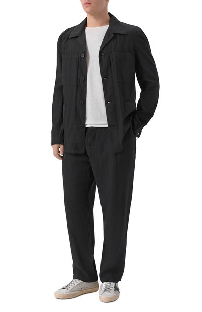 Хлопковая куртка-рубашка TRANSIT, арт. CFUTRCB116WR, фото 2