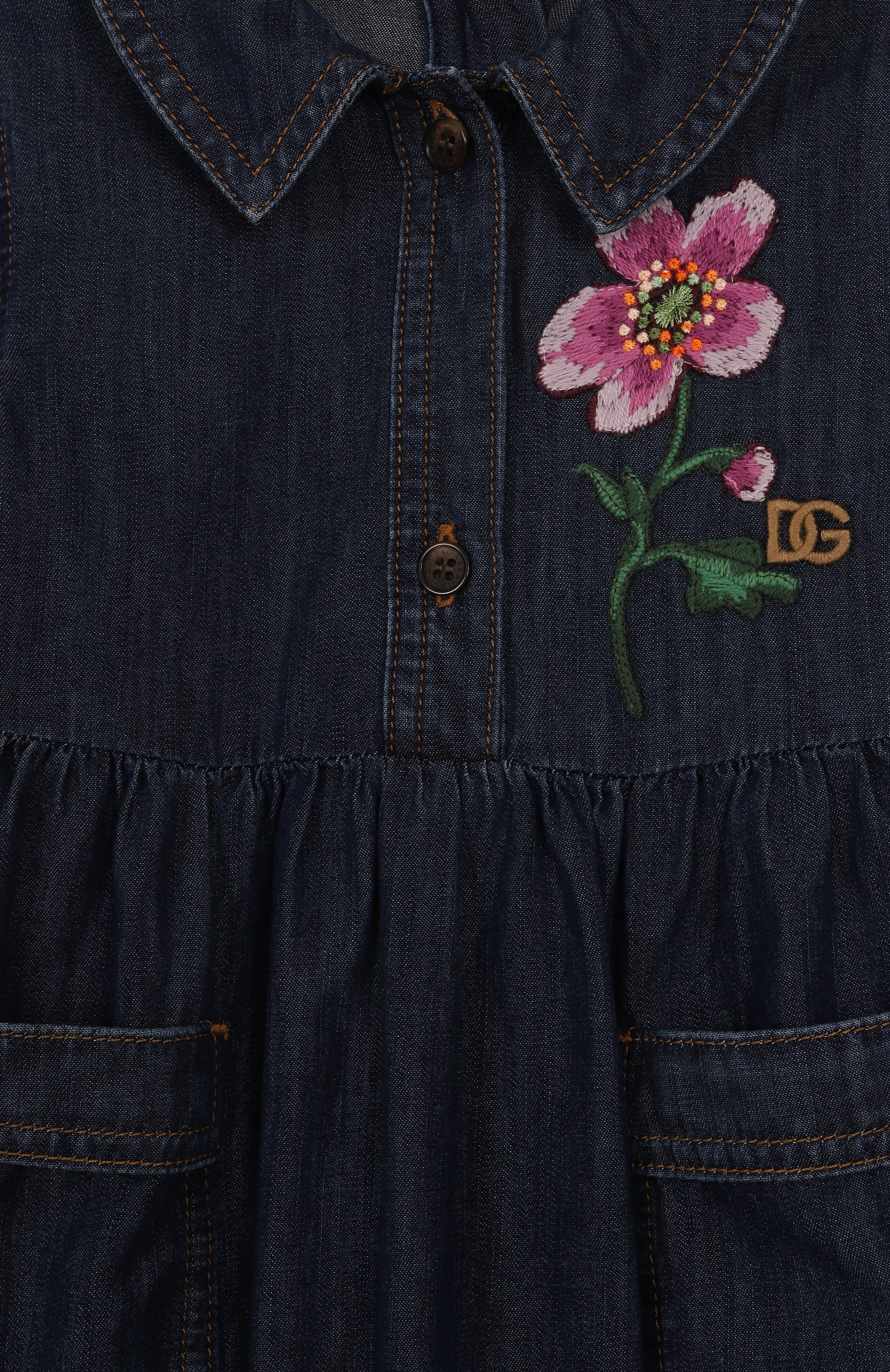 Комплект из платья и шорт DOLCE & GABBANA, арт. L24DJ9/LDD46, фото 6