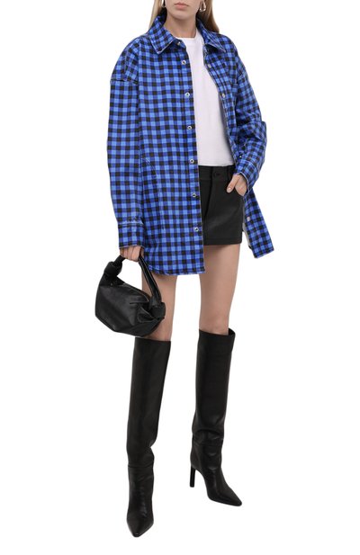 Юбка-шорты из кожи ALEXANDER WANG, арт. 1WC4215173, фото 2