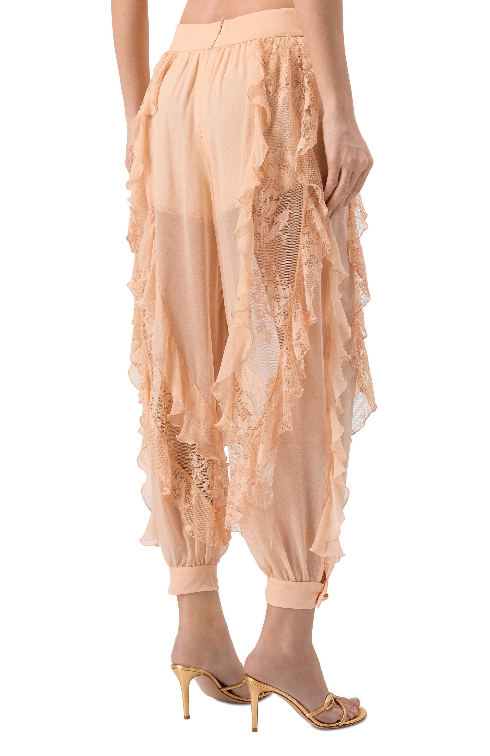 Шелковые джоггеры ZIMMERMANN, арт. 7236PC261, фото 4