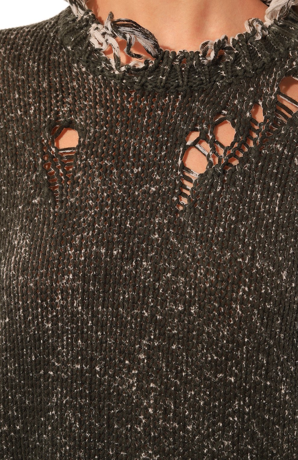 Хлопковый пуловер R13, арт. R13WY089-Y071B, фото 5