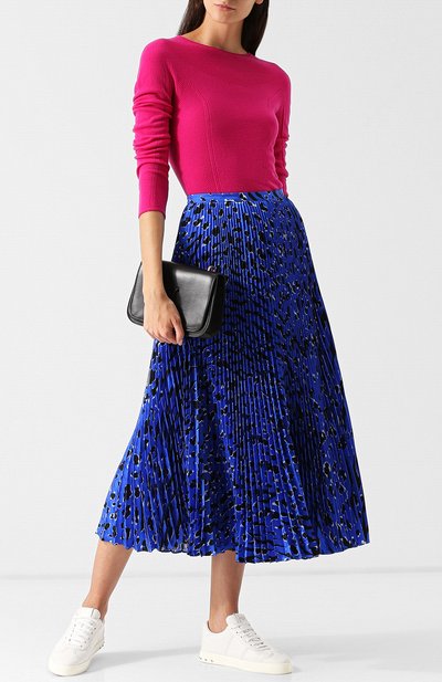Однотонный пуловер из смеси шерсти и кашемира GIORGIO ARMANI, арт. 6ZAM21/AM27Z, фото 2