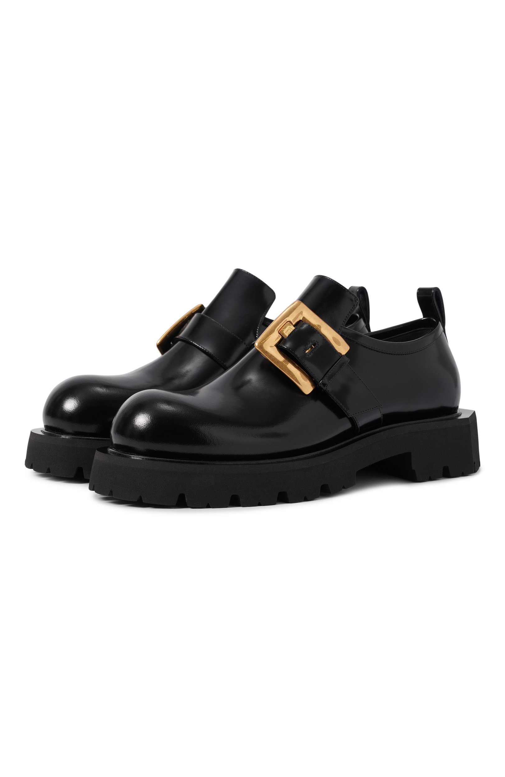 Кожаные монки anthem BALMAIN, арт. HN1U0280/LSPZ, фото 1