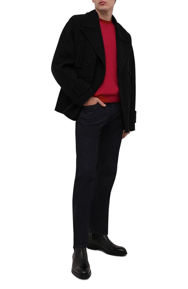Джемпер из шелка и хлопка GIORGIO ARMANI, арт. 3HSM37/SM63Z, фото 1